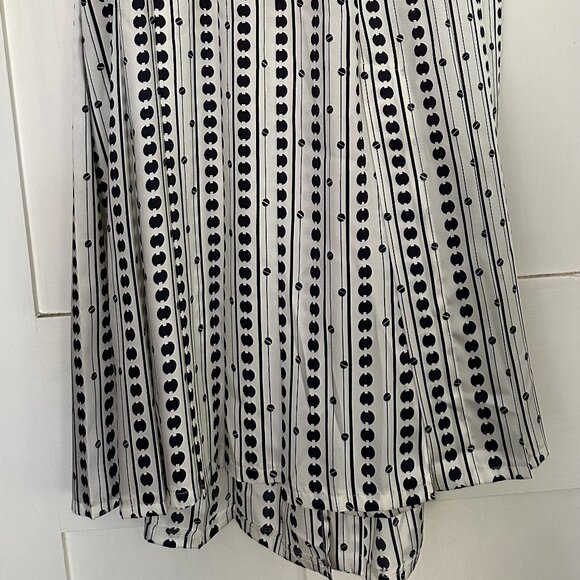 Marella black and white patterned long skirt - Picture 2 of 6